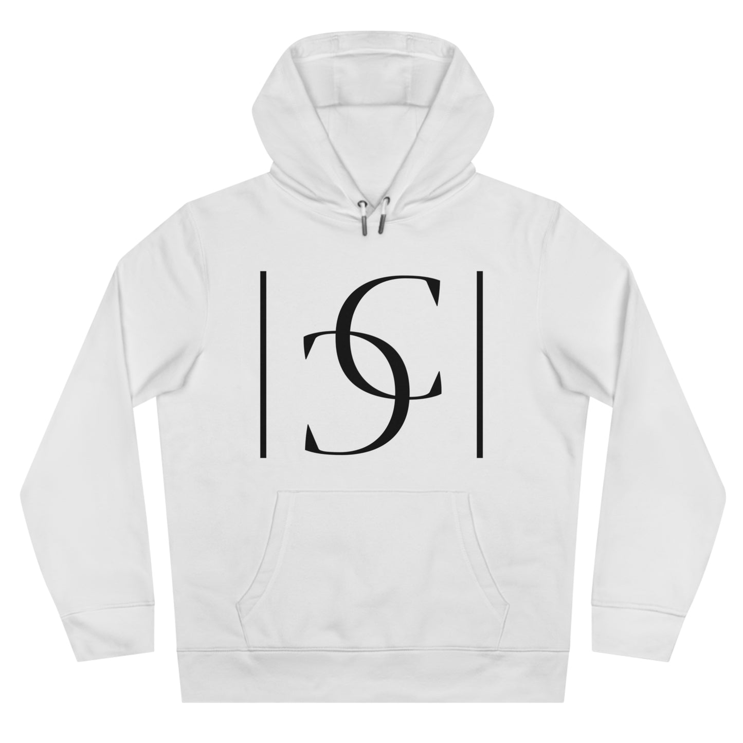 (hoodie unisex) multi-color Confident Clothing (ELITE) Luxury Hooded Sweatshirt (black logo)