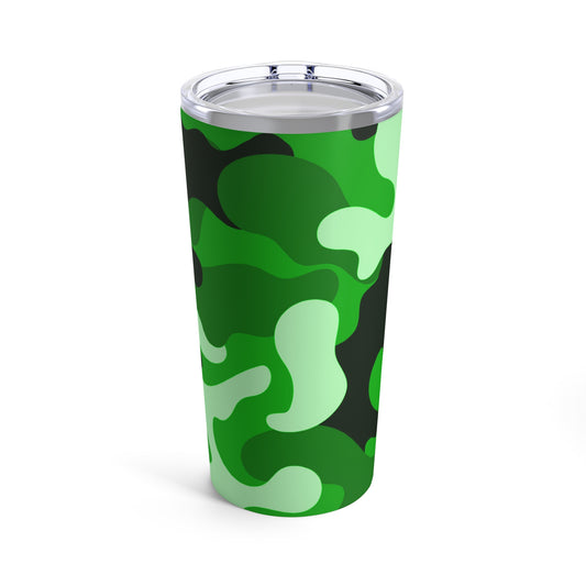 Camoflouge Tumbler 20oz (Florescent green)