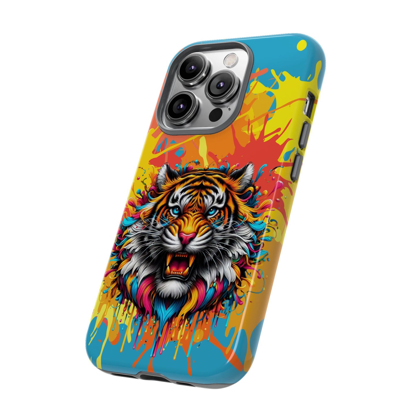 (phone cases) Roaring Tiger Tough Cases