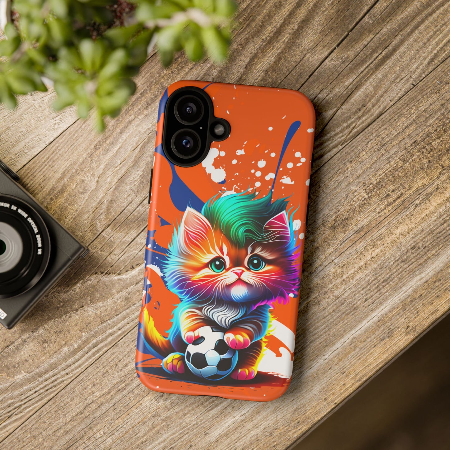 (phone cases) Baby Face Kitty Tough Cases