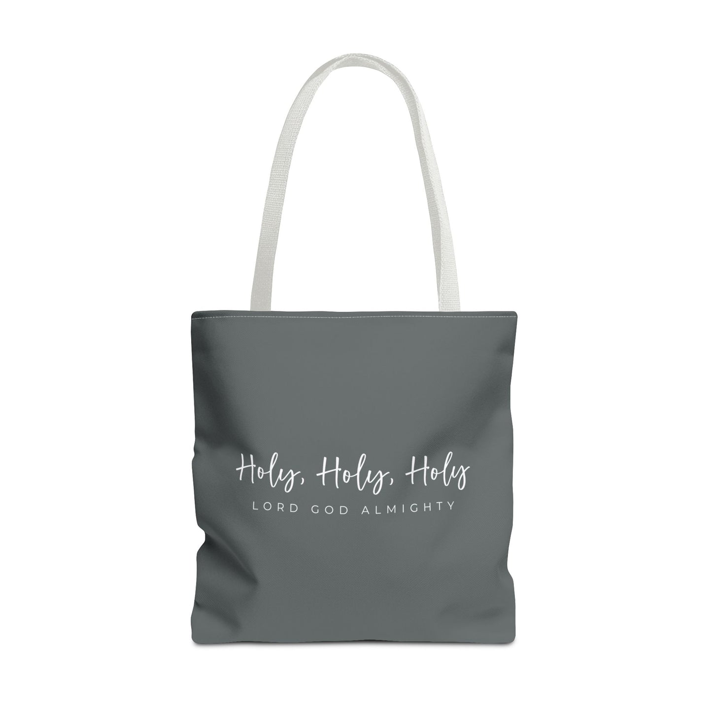 (tote bags) Holy Holy Holy Lord God Almighty (grey)