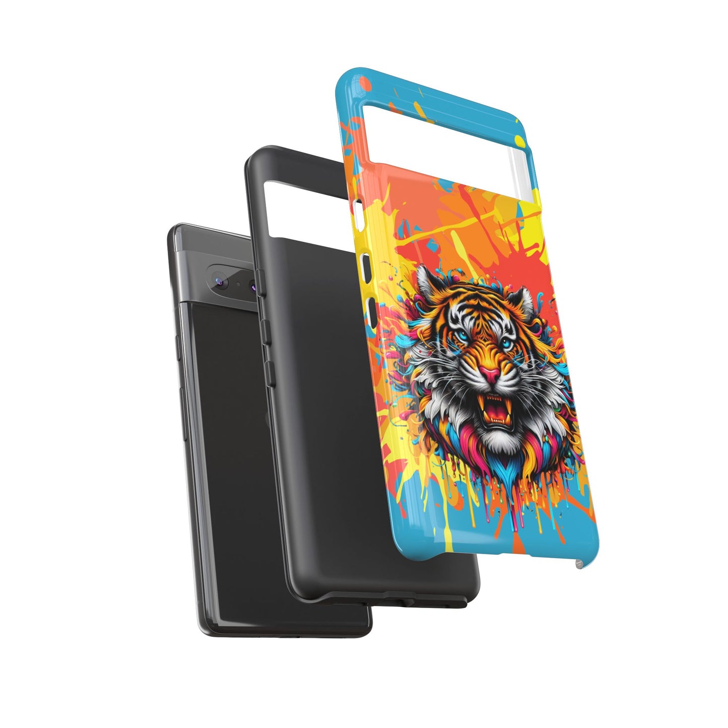 (phone cases) Roaring Tiger Tough Cases