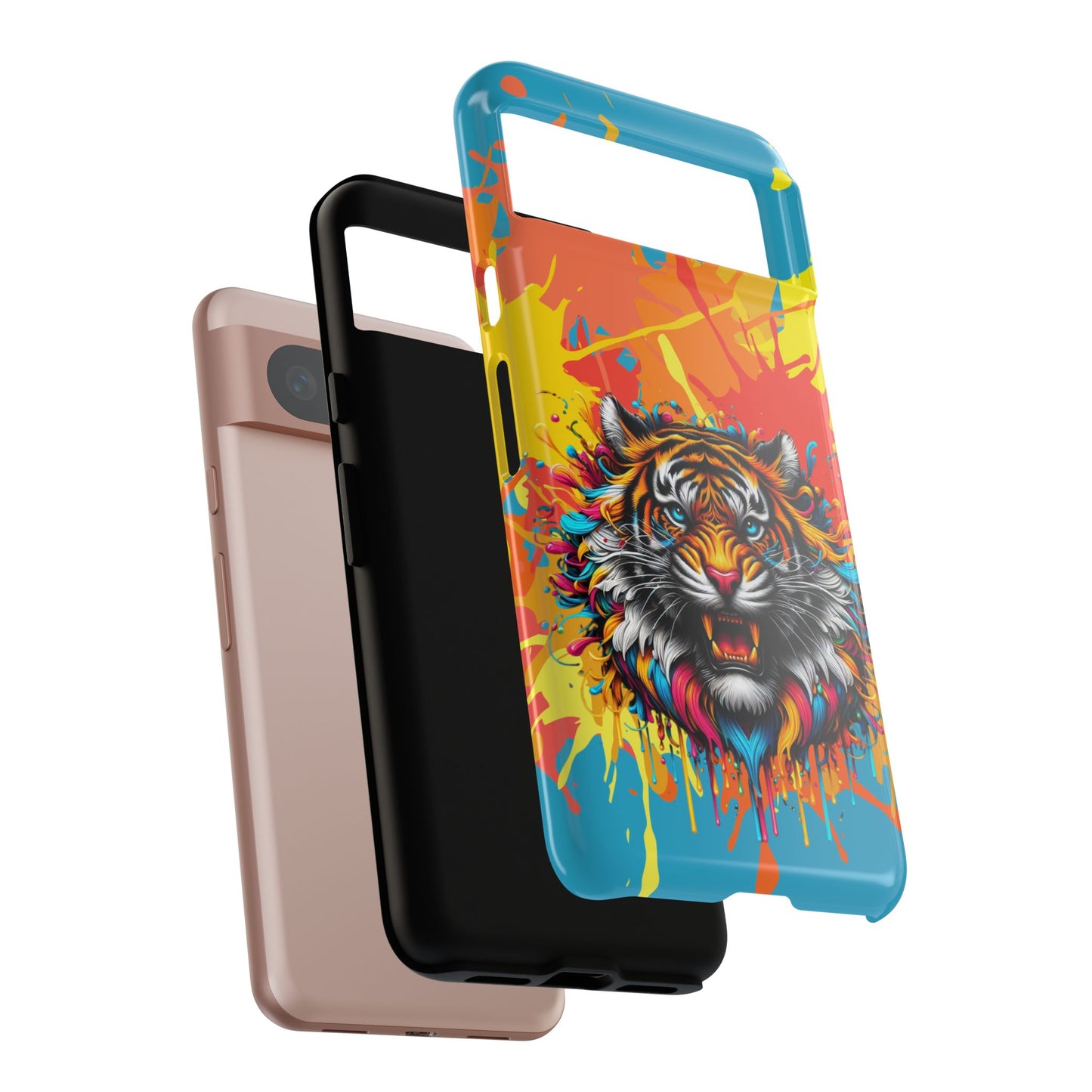 (phone cases) Roaring Tiger Tough Cases