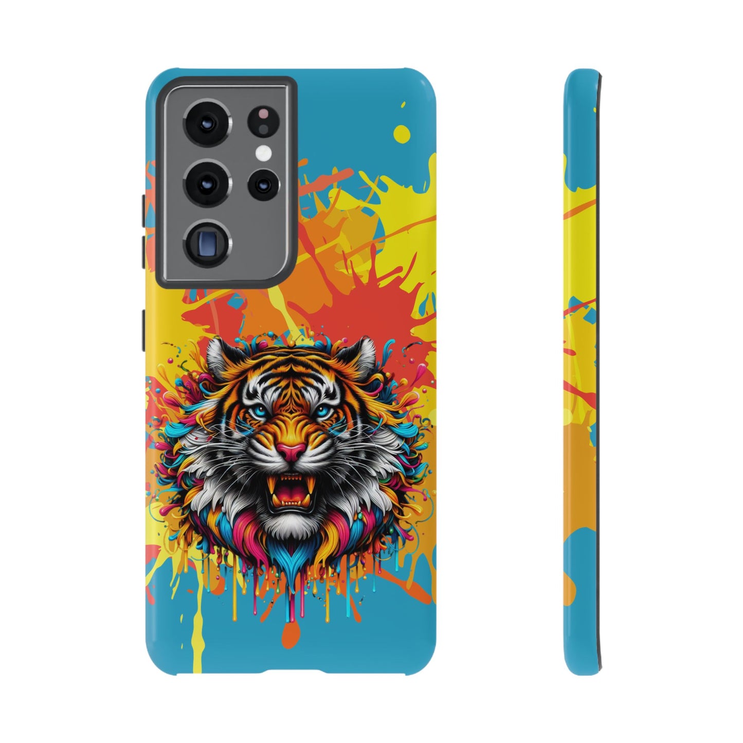 (phone cases) Roaring Tiger Tough Cases