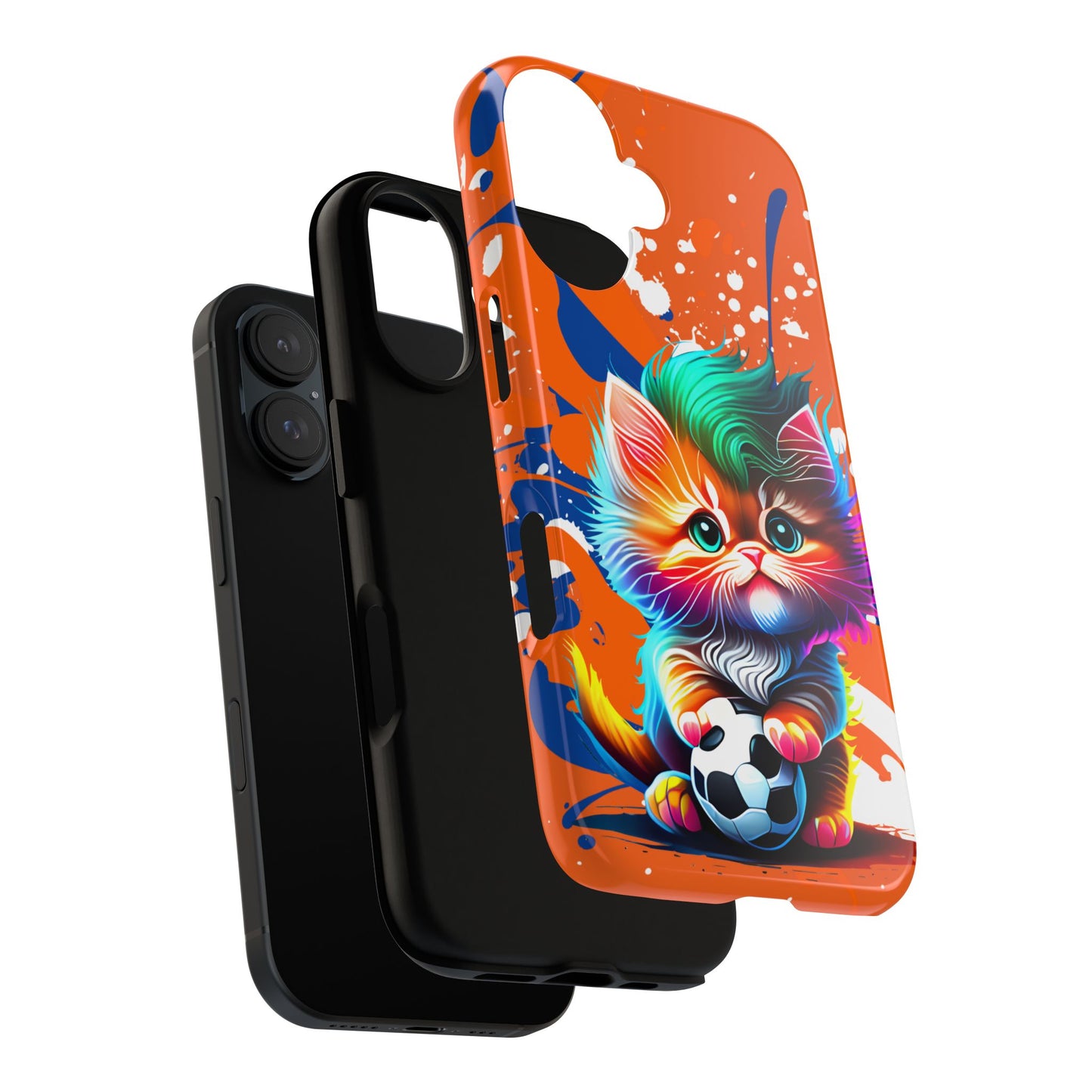 (phone cases) Baby Face Kitty Tough Cases