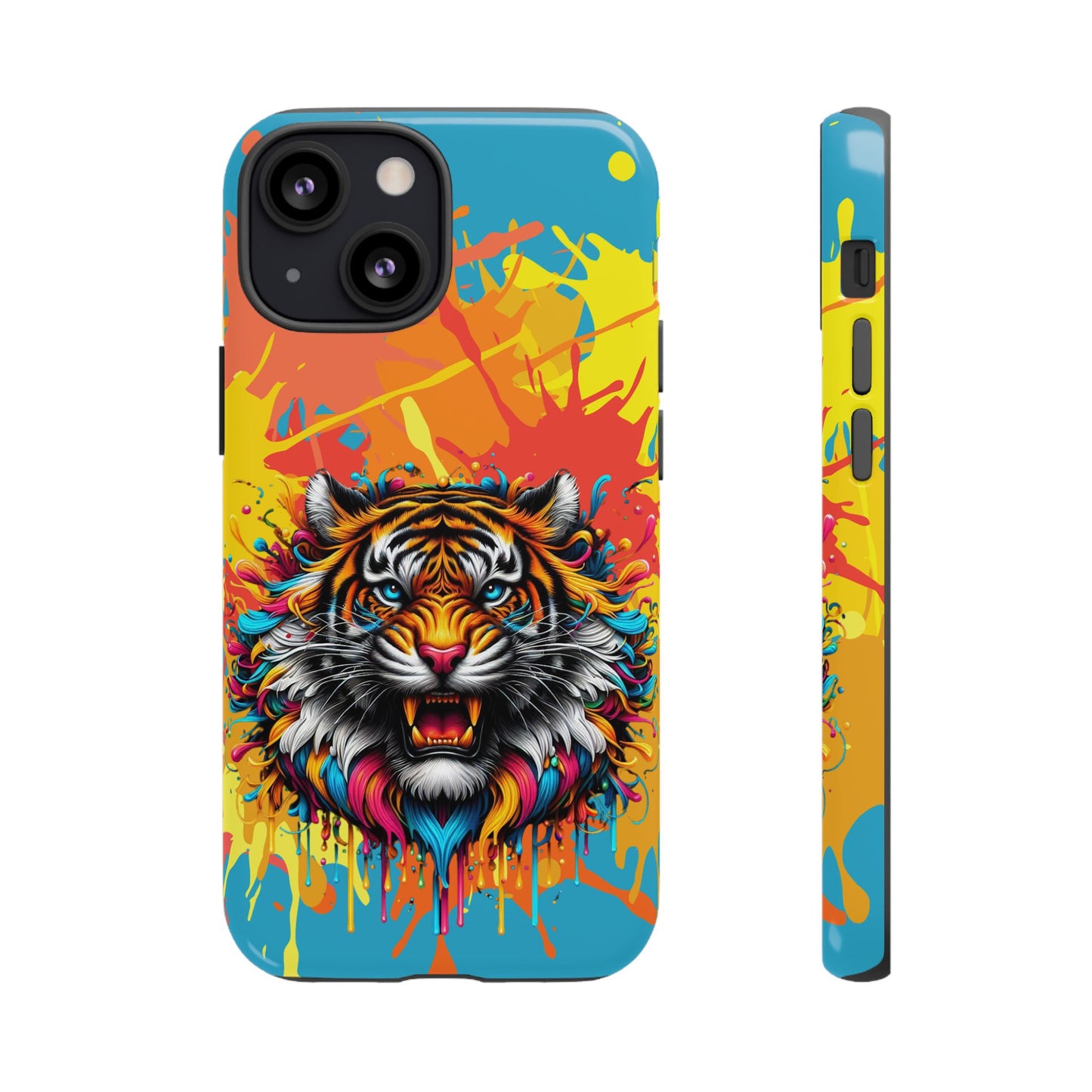 (phone cases) Roaring Tiger Tough Cases