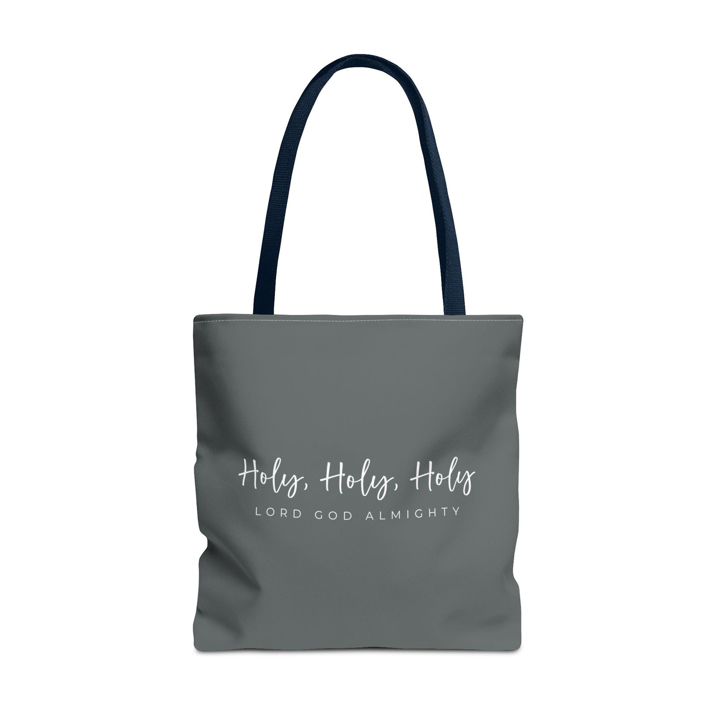 (tote bags) Holy Holy Holy Lord God Almighty (grey)