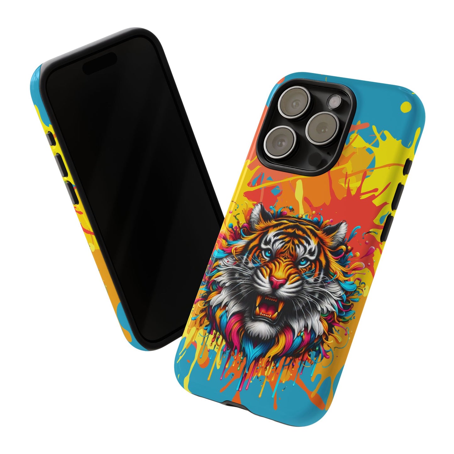 (phone cases) Roaring Tiger Tough Cases